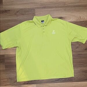 Under Armour Bright Green Golf Polo Troon North Shirt XXL